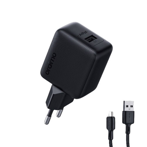 Oraimo Cannon 18S 18W Wall Charger Kit – Fast & Safe Charging Solution