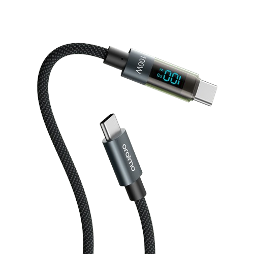 Oraimo 1.2M 5A Type-C to Type-C Data Cable (OCD-175CC) 5A সুপার ফাস্ট চার্জিং ও হাই-স্পিড ডাটা ট্রান্সফার | প্রিমিয়াম কোয়ালিটি
