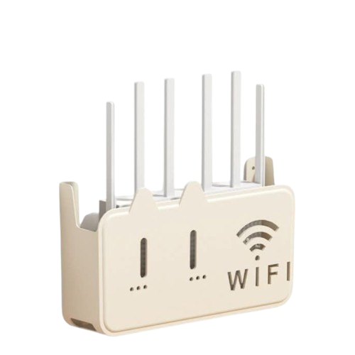 Wall-Mounted WiFi Router Storage Box (ABS Plastic)